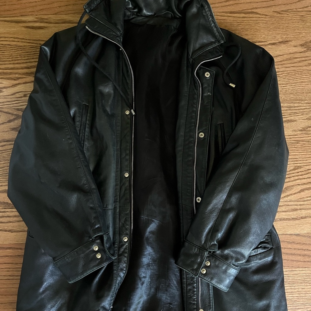 Men’s genuine leather jacket